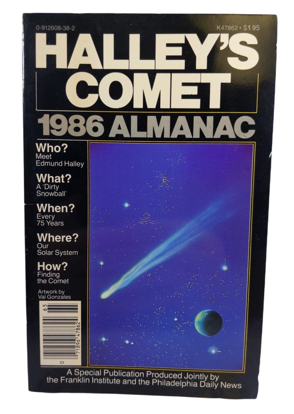 Halley's Comet - 1986 Almanac - Astrology, Space, Stargazing Interest NASA